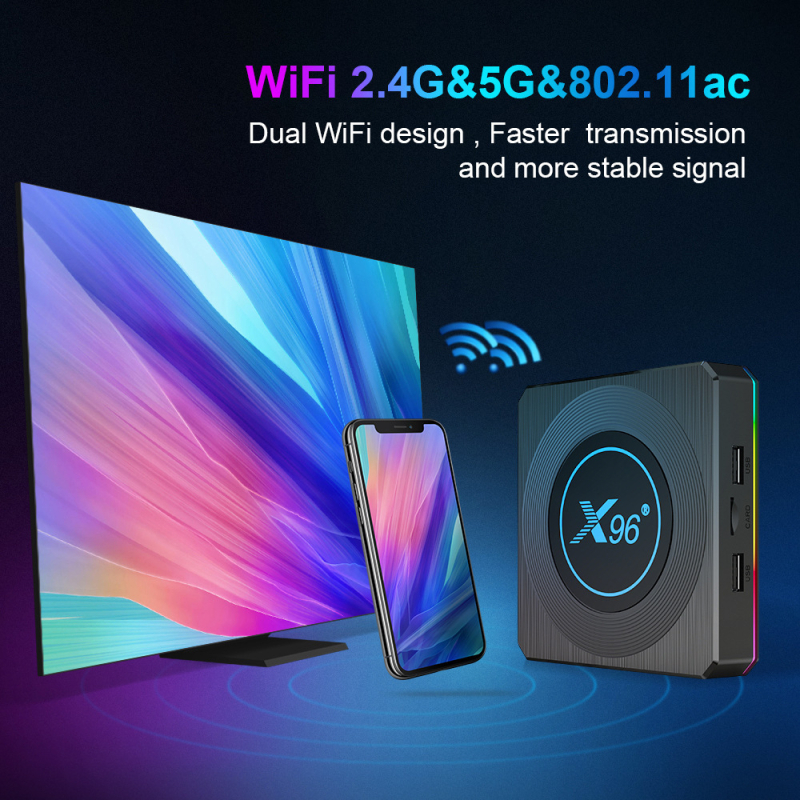 X96 X4 Android TV kutija, Android 11, S905X4 procesor, 4GB RAM, 8K izlaz