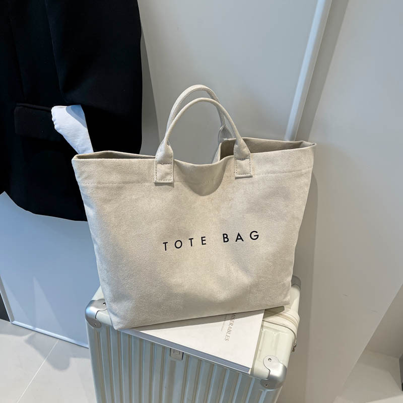 Ženska Tote torba velike kapacitete, retro DuPont slova, ležerna i svestrana za posao i putovanja