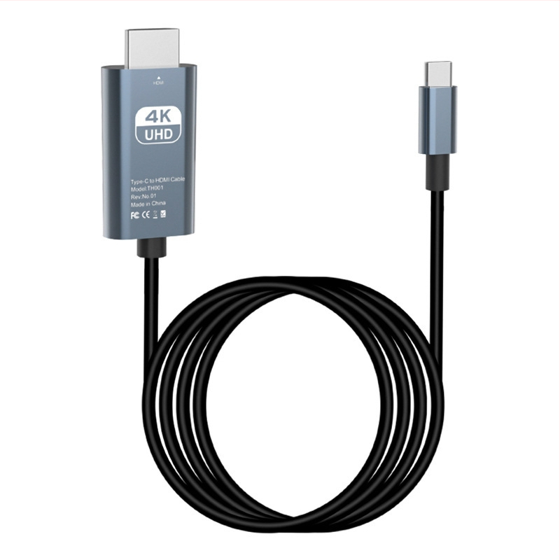 Cablu adaptor Type-C la HDMI, model XWD-11, cupru, interfață HDMI, viteză de transfer 5