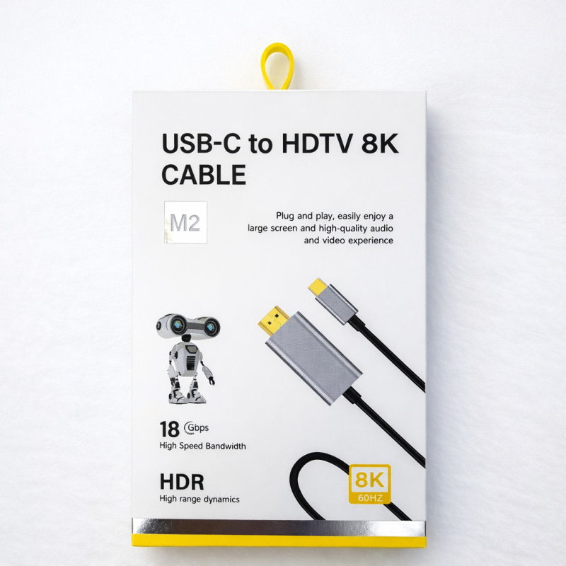 Cablu adaptor Type-C la HDMI, model XWD-11, cupru, interfață HDMI, viteză de transfer 5