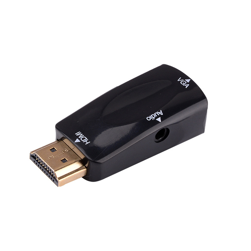 Αντάπτορας HDMI σε VGA με ήχο για Υπολογιστή/Προβολέα, 1080p, Χαλκός πυρήνας