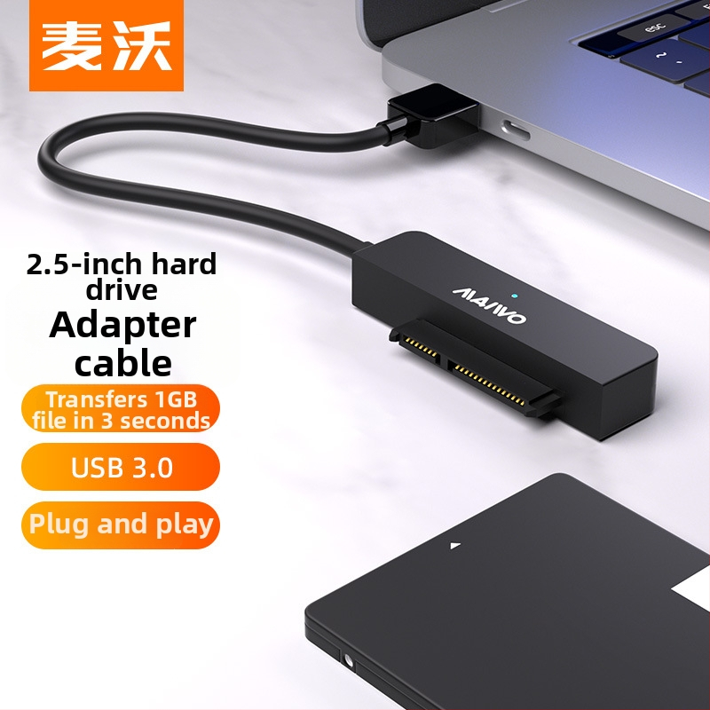 K104A USB 3.0 na SATA adaptér kábel, meďové jadro, ABS plast