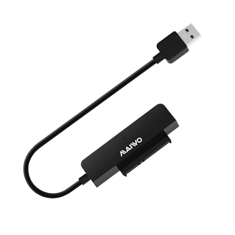 K104A USB 3.0 προς SATA προσαρμογέας καλώδιο, πυρήνας από χαλκό, ABS πλαστικό