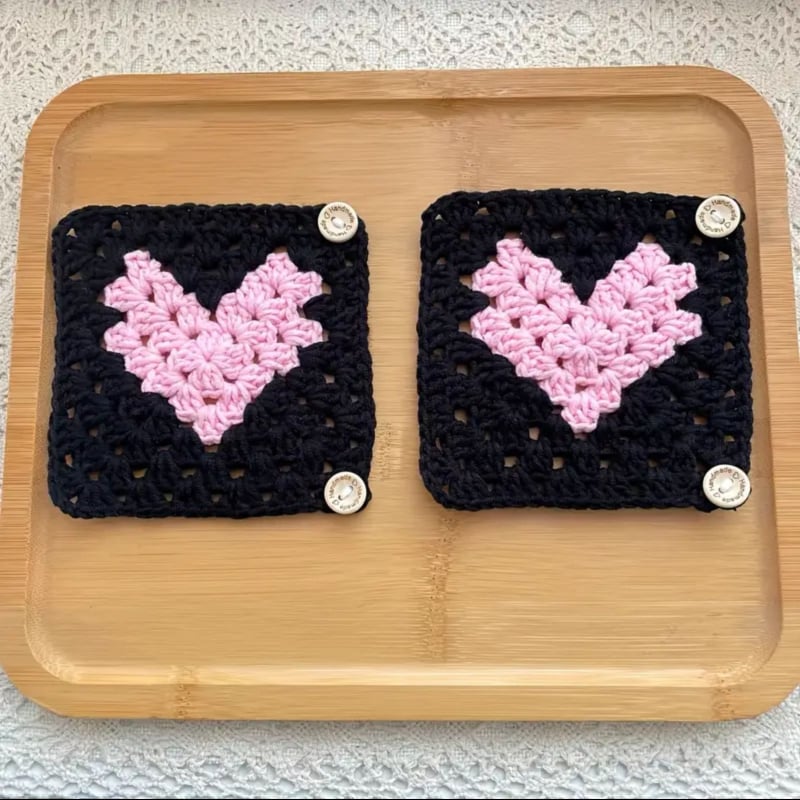 Bailai crochet navlaka za volan od umjetnog pliša, prugasti uzorak, ručno šivena, univerzalna prilagodba