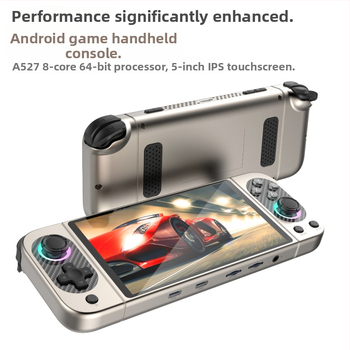 Joystick žaidimų konsolė — 64 GB atminties, Open source + Android OS, belaidis ryšys, USB sąsaja, veiksmo žaidimai