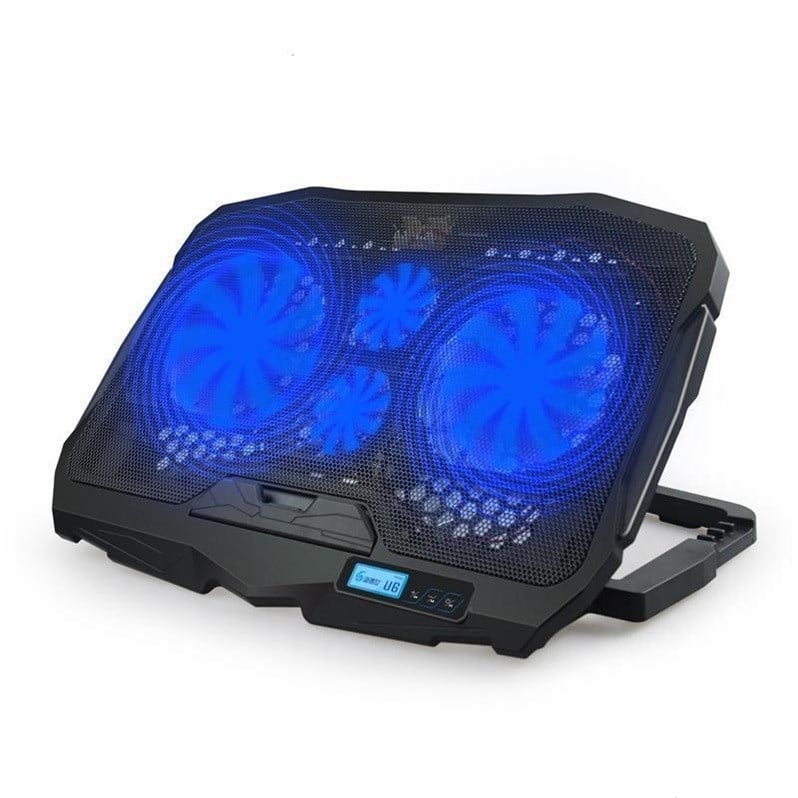Hlađenje za prijenosno računalo s ventilatorom, model N98, plastika, težina 0,6 kg