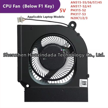Notebook chladiaci ventilátor pre Acer An515-55, An517-52, PH317-53, PH315-52 – 1 ventilátor