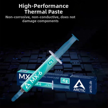 Arctic MX-6 CPU termálna pasta pre chladenie CPU (3-ročná životnosť)