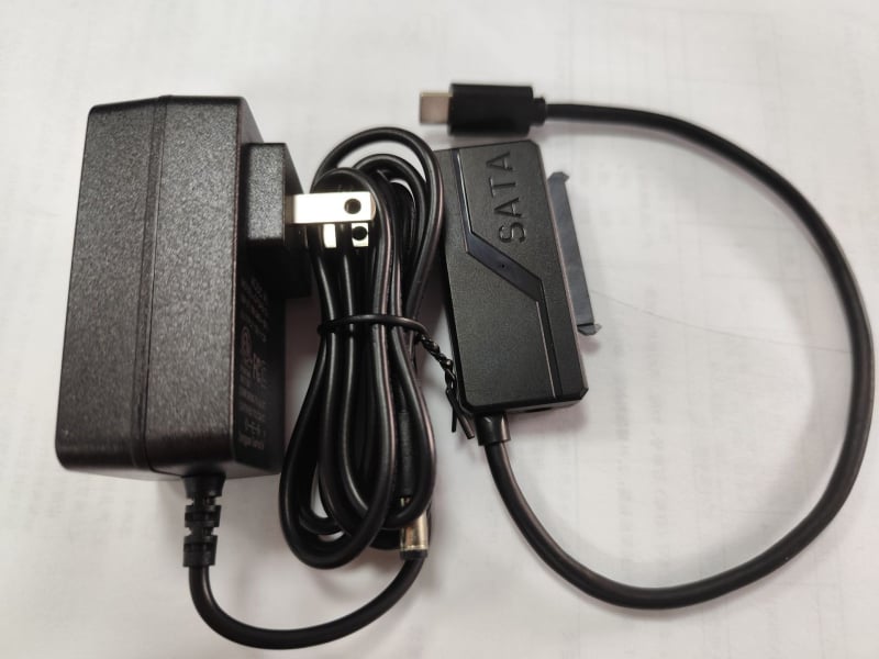 Cablu adaptor USB la SATA, JMS578 controller, lungime 50 cm, interfață SATA, 480 Mbps