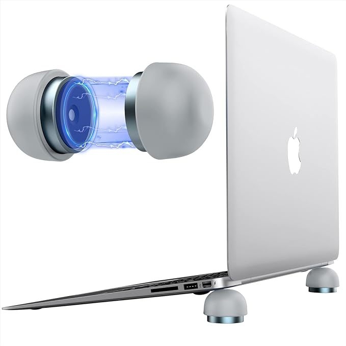 Univerzalni nosač za laptop — kompaktni gljivasti dizajn, aluminijska legura + silikon, 33 g