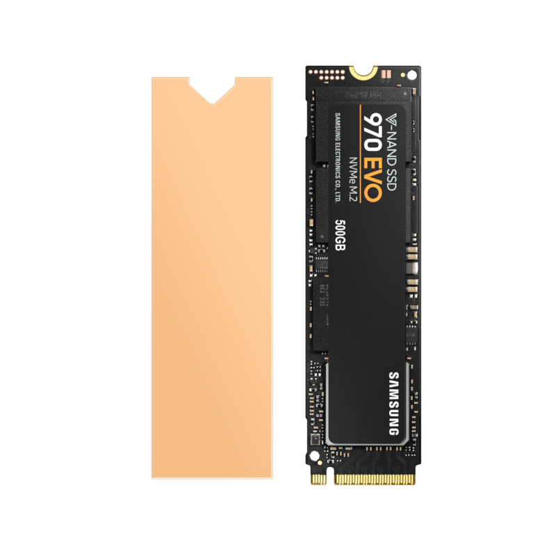 JEYI Jiayi radiator pentru M.2 NVMe - folie de cupru, grafen; pentru SSD M.2 și memoria notebook-ului; tip radiator de răcire; durată de viață de 3 ani