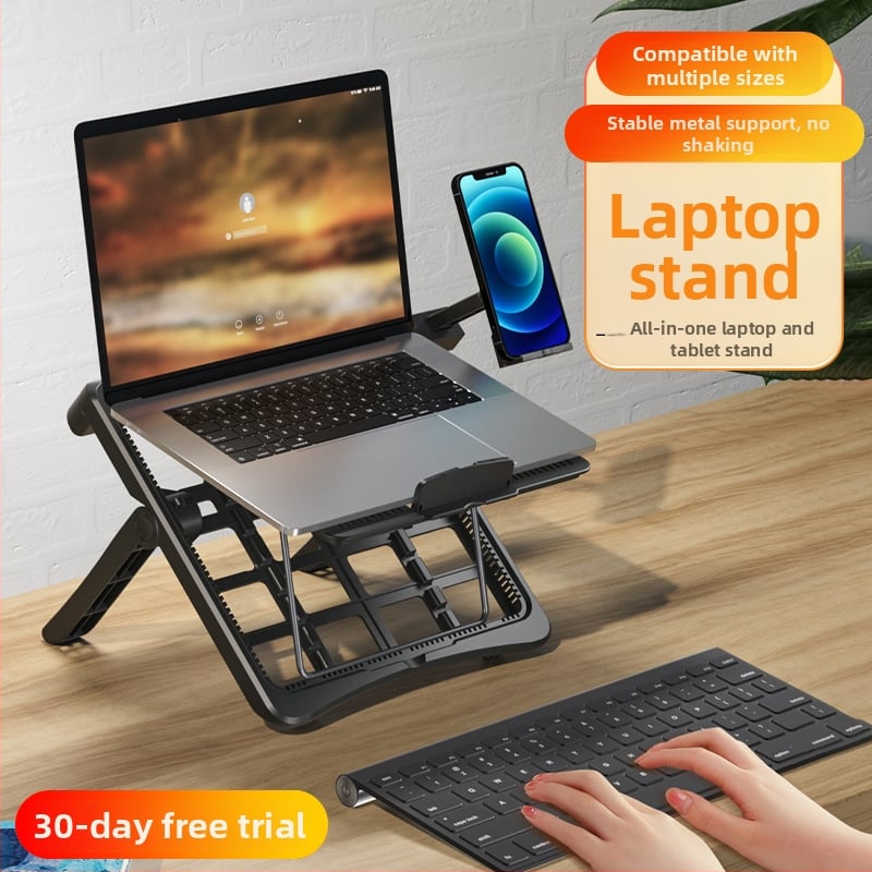 DB-11 Suport din plastic pentru laptopuri de 17 inchi, stil masă, greutate 665 g