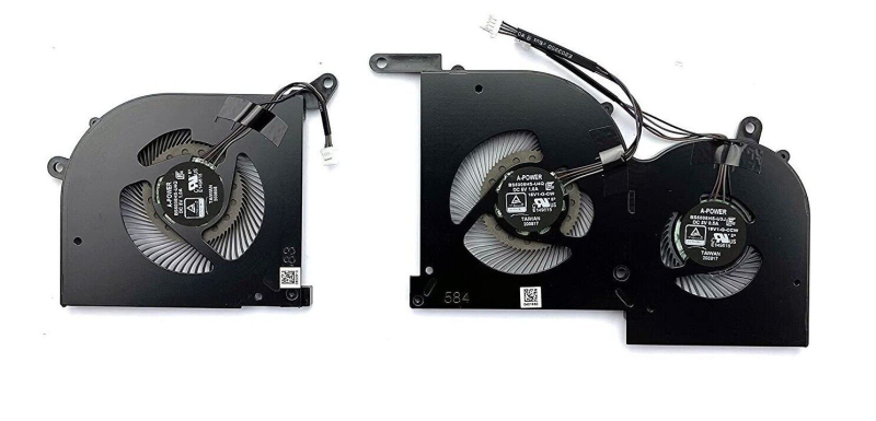 KEITE ventilator de răcire pentru MSI GS66 notebook – model GS66, ventilator CPU, compatibil cu WS66 Stealth 10SD/10SE/10SF/10SFS/10SGS