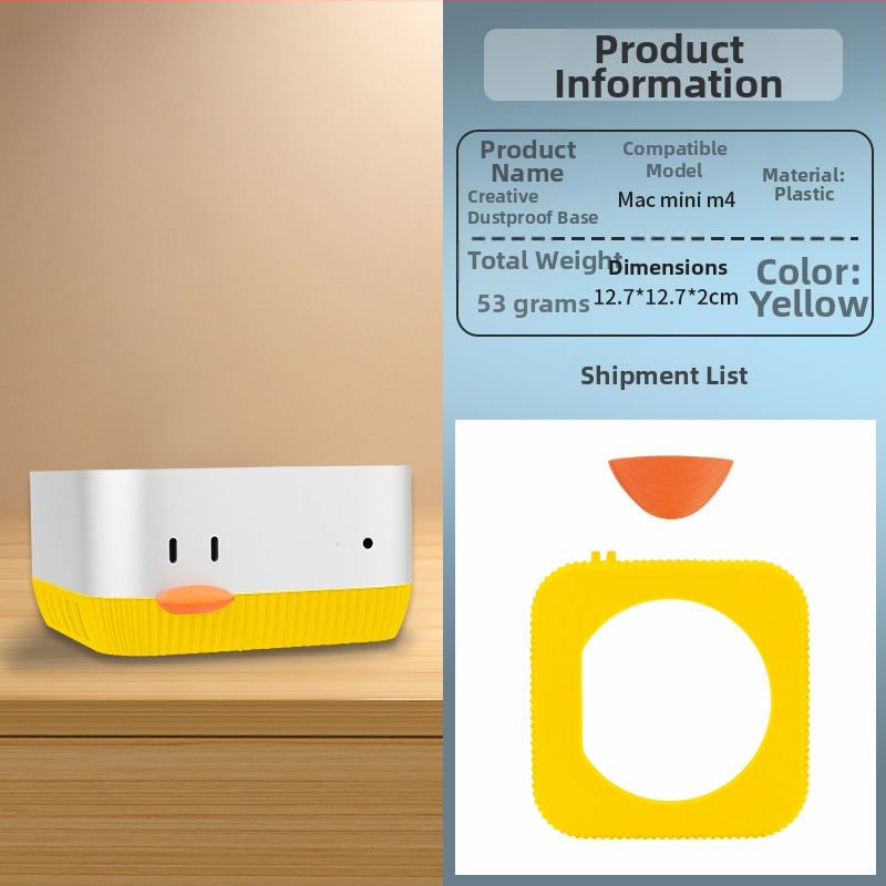 Mac mini M4 stojanová základňa, stolný držiak, rám na odvádzanie tepla, model 001, Strange leaves