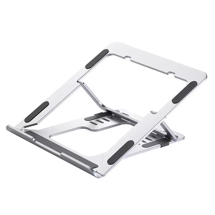 Сгъваем алуминиев държач за лаптоп N24 – регулируем, с въздушно охлаждане, до 100W
