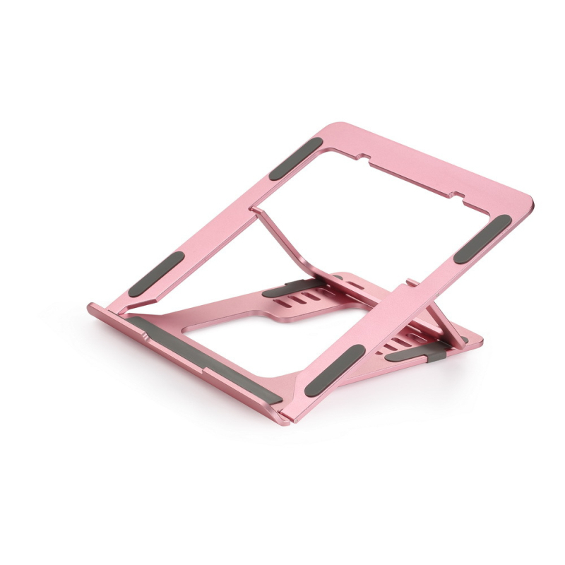 Сгъваем алуминиев държач за лаптоп N24 – регулируем, с въздушно охлаждане, до 100W