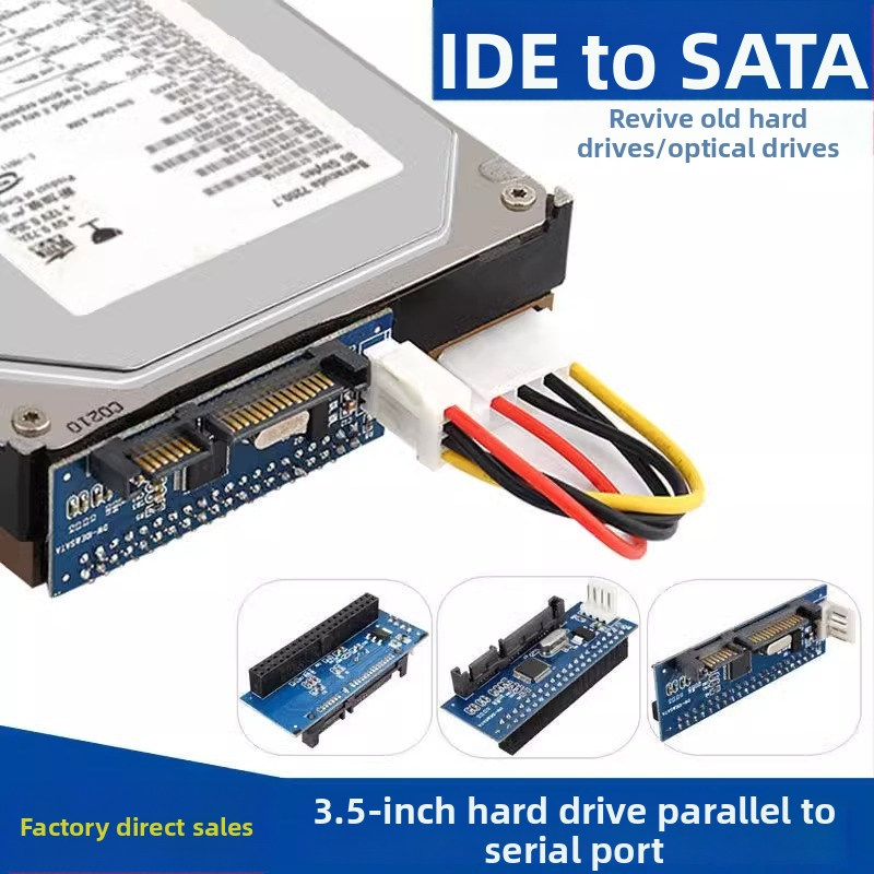 IDE–SATA adapter kabel za tvrde diskove i optičke pogone — Huagu; Tip: IDE–SATA adapter kabel; OEM dostupan; Namijenjeno računalnim perifernijama