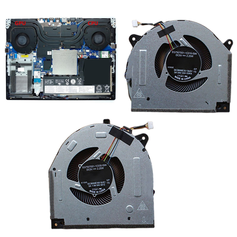 KEITE CPU ventilator za notebook Lenovo Legion Y540-15