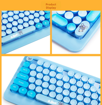 Bezdrôtová súprava klávesnice a myši K68, 1600 DPI, USB rozhrania, Plug-and-Play, Multimediálne klávesy, Ergonomický dizajn, 1-ročná záruka
