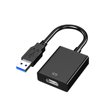 Μετατροπέας USB 3.0 σε HDMI, καλώδιο προσαρμογής, τσιπ MS9122, USB3.0 διεπαφή, μήκος 26 cm, επιχρυσωμένο