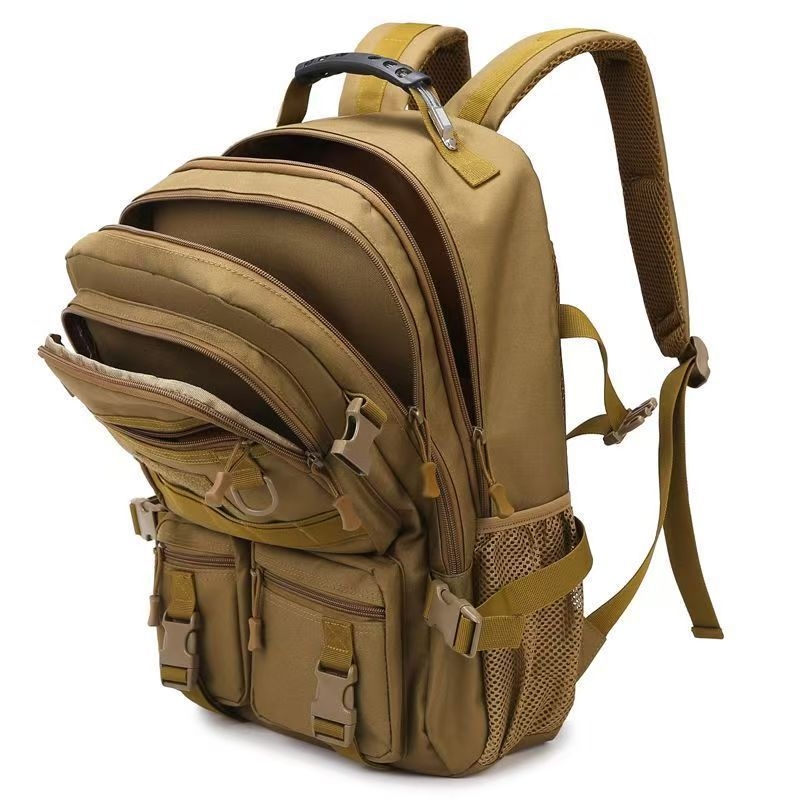 Muški taktički ruksak velike kapacitete 36–55L, pretinac za 16-inčni laptop, Oxford platno, naramenice s zračnim jastučićem, otporan na habanje