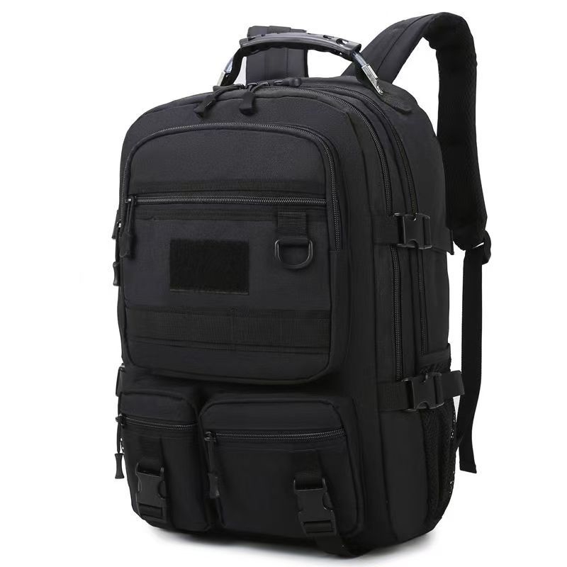 Muški taktički ruksak velike kapacitete 36–55L, pretinac za 16-inčni laptop, Oxford platno, naramenice s zračnim jastučićem, otporan na habanje