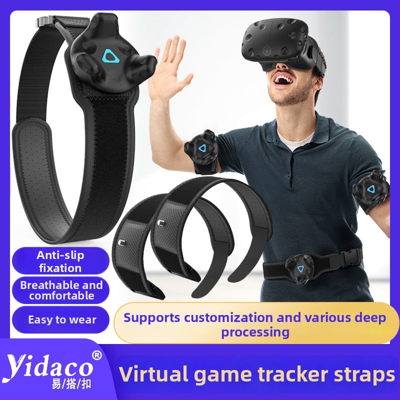 Bandă din material de scufundare pentru HTC Vive Tracker – 50/50 Nylon-Poliester, Amestec Nylon-Poliester, Jianlida, Curea VR pentru întreg corp