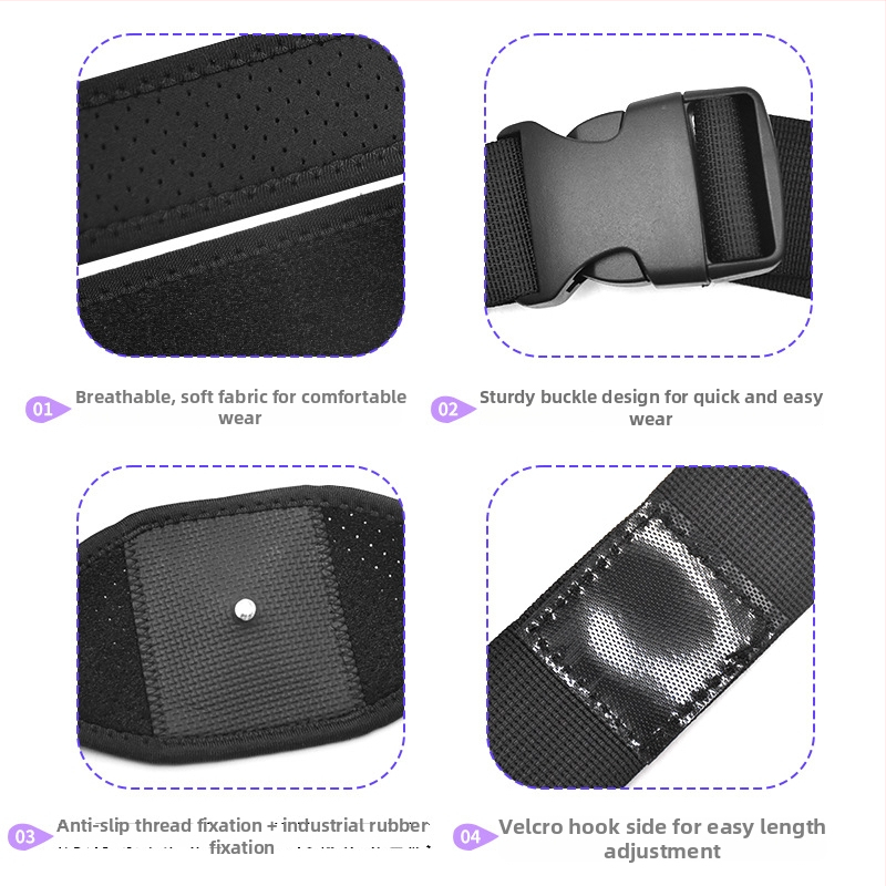 Bandă din material de scufundare pentru HTC Vive Tracker – 50/50 Nylon-Poliester, Amestec Nylon-Poliester, Jianlida, Curea VR pentru întreg corp