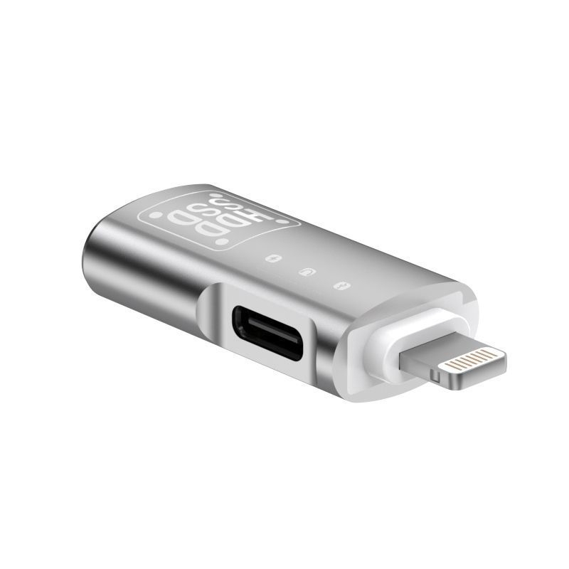 2-u-1 USB-C OTG adapter s USB-A priključkom za prijenos podataka i napajanje, podržava vanjski tvrdi disk, tipkovnicu i miš za mobilne telefone