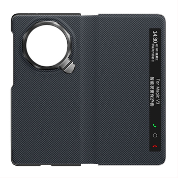 Kryt na Glory Magic V3 s magnetickým stojanom, proti pádu, proti otlačkom prstov, umelá koža, horúce lisovanie, podpora prispôsobenia