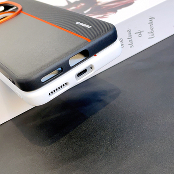 Ochranný kryt pre iQOO — PU koža, minimalistický štýl, proti pádu, vstrekované formovanie, kompatibilný s iQOO