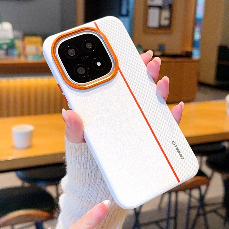 Ochranný kryt pre iQOO — PU koža, minimalistický štýl, proti pádu, vstrekované formovanie, kompatibilný s iQOO