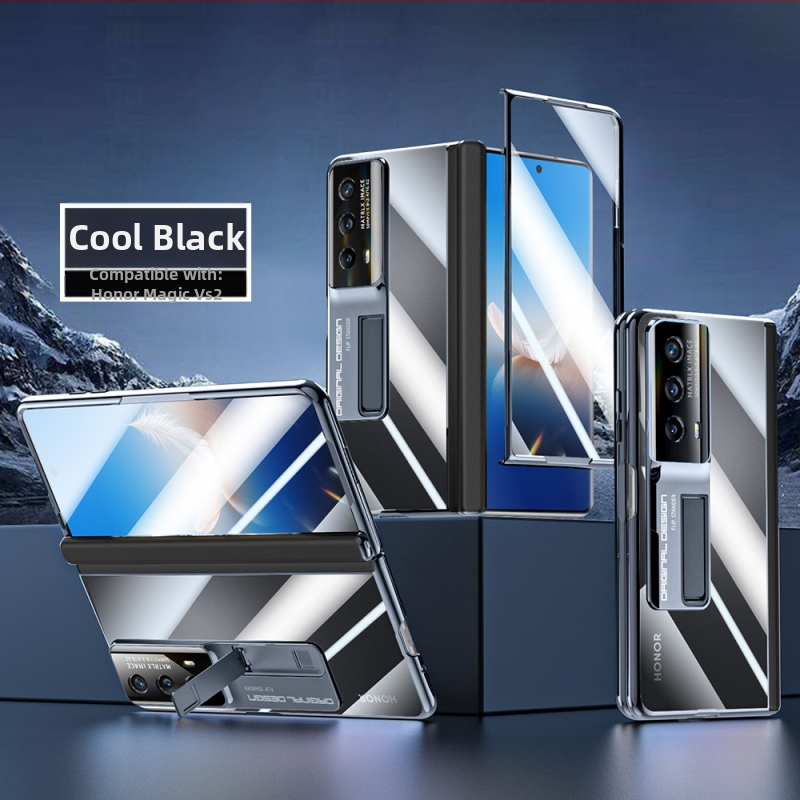 Kryt na telefón Honor Magic VS2, PC materiál, elektroplating, nárazuvzdorný, odvádzanie tepla, ochrana proti pádu, centrálny kĺb s pántom