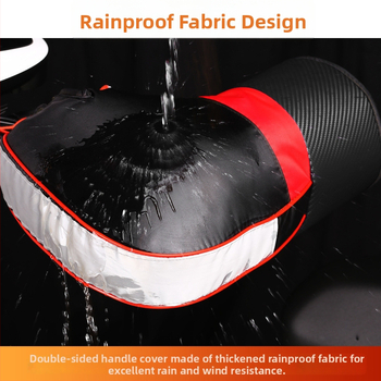 Κάλυμμα τιμονιού για χειμώνα, προστασία από τον άνεμο, συμβατό με τα τιμόνια ηλεκτρικού σκούτερ, τρίκυκλου και ηλεκτρικού ποδηλάτου