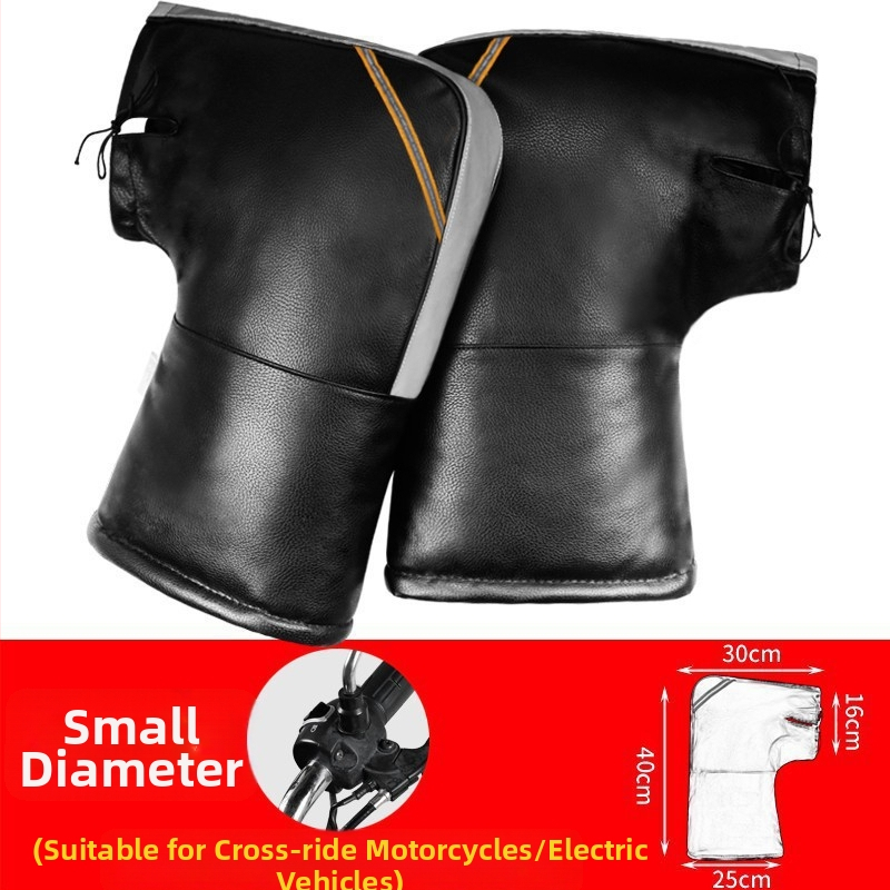 Κάλυμμα τιμονιού για χειμώνα, προστασία από τον άνεμο, συμβατό με τα τιμόνια ηλεκτρικού σκούτερ, τρίκυκλου και ηλεκτρικού ποδηλάτου