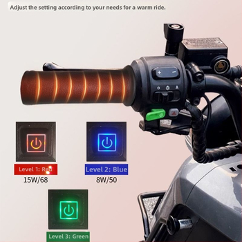 USB fűtött kormányvédők elektromos kerékpárokhoz és robogókhoz, alumíniumötvözet, Márka: Powerful factory