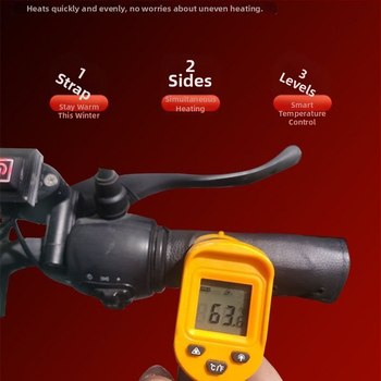 USB fűtött kormányvédők elektromos kerékpárokhoz és robogókhoz, alumíniumötvözet, Márka: Powerful factory