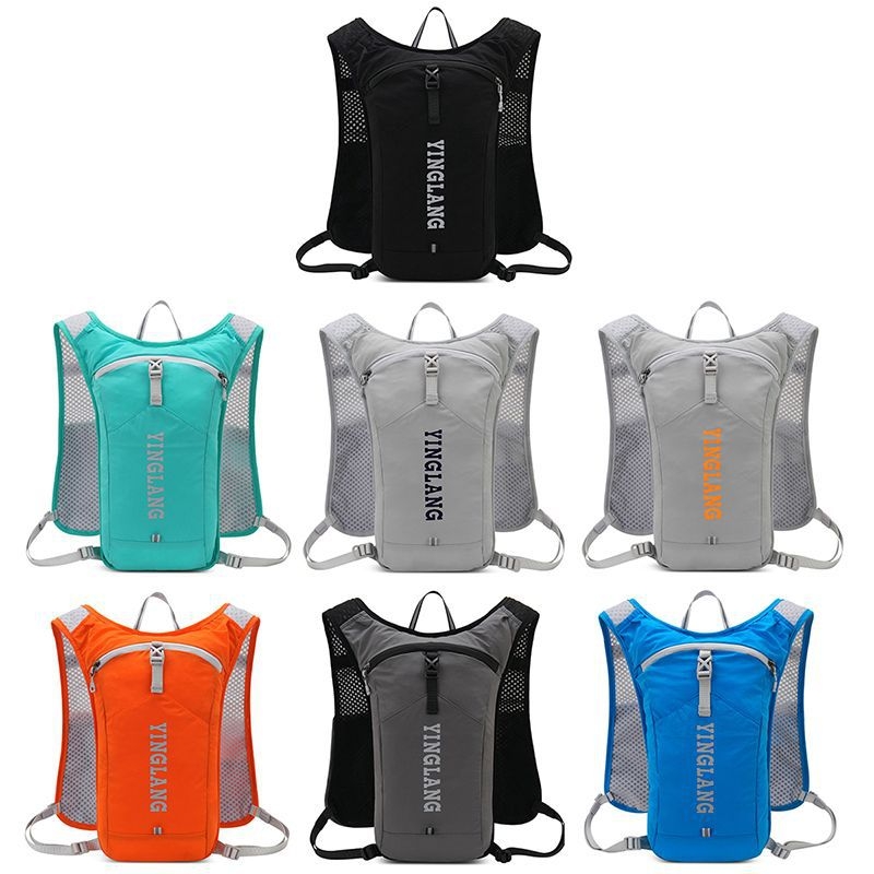 Ultra lagani, prozračni hidratacijski ruksak za outdoor vožnju biciklom i trčanje, unisex, 5L, reflektirajući elementi