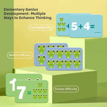 Vzdelávacia hra na rovnováhu s digitálnou žabkou pre deti 4-6 rokov: podpora logického myslenia a duševného rozvoja, DIY kompatibilné, plast