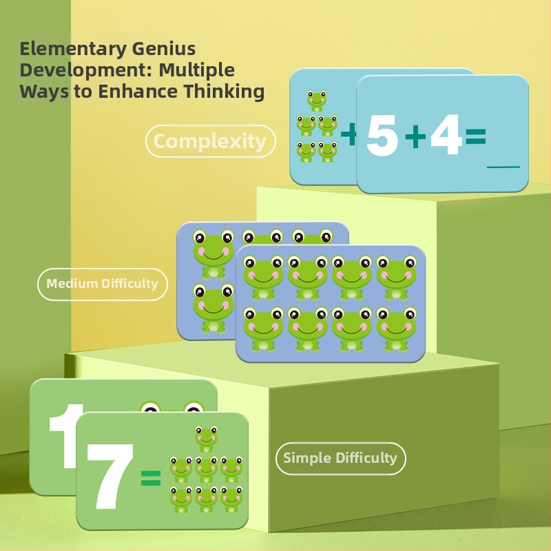 Vzdelávacia hra na rovnováhu s digitálnou žabkou pre deti 4-6 rokov: podpora logického myslenia a duševného rozvoja, DIY kompatibilné, plast