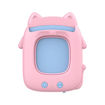 Mačji motiv rane edukacije s karticama — glazba, ABS materijal, bez memorije, napajanje litijskom baterijom, za djecu 4–6 godina