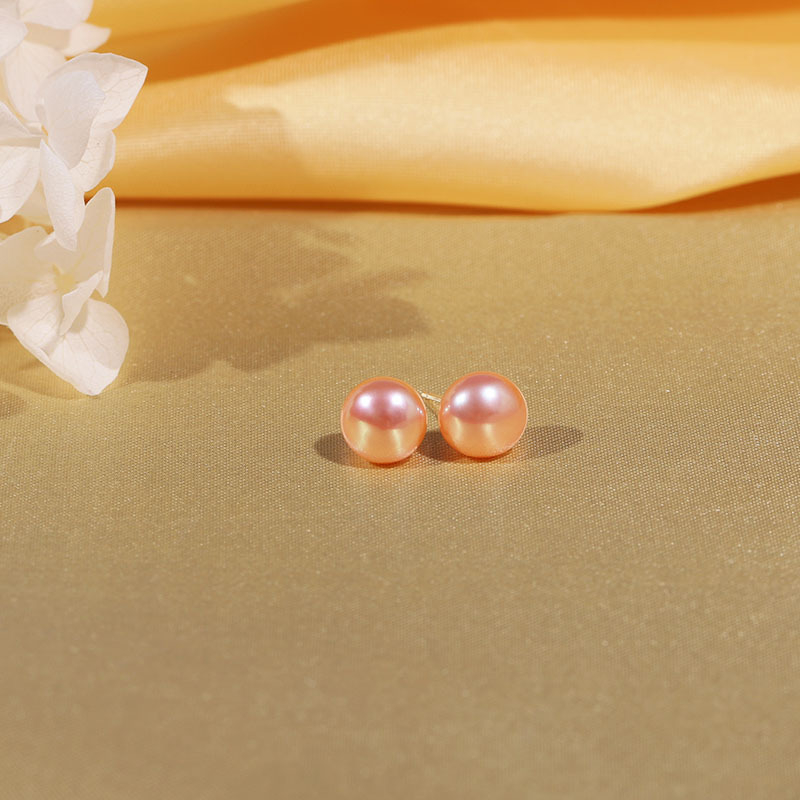 Náušnice zo striebra 925, s perlami, Geometrický dizajn, Dámsky kancelársky štýl