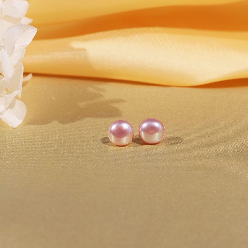 Náušnice zo striebra 925, s perlami, Geometrický dizajn, Dámsky kancelársky štýl