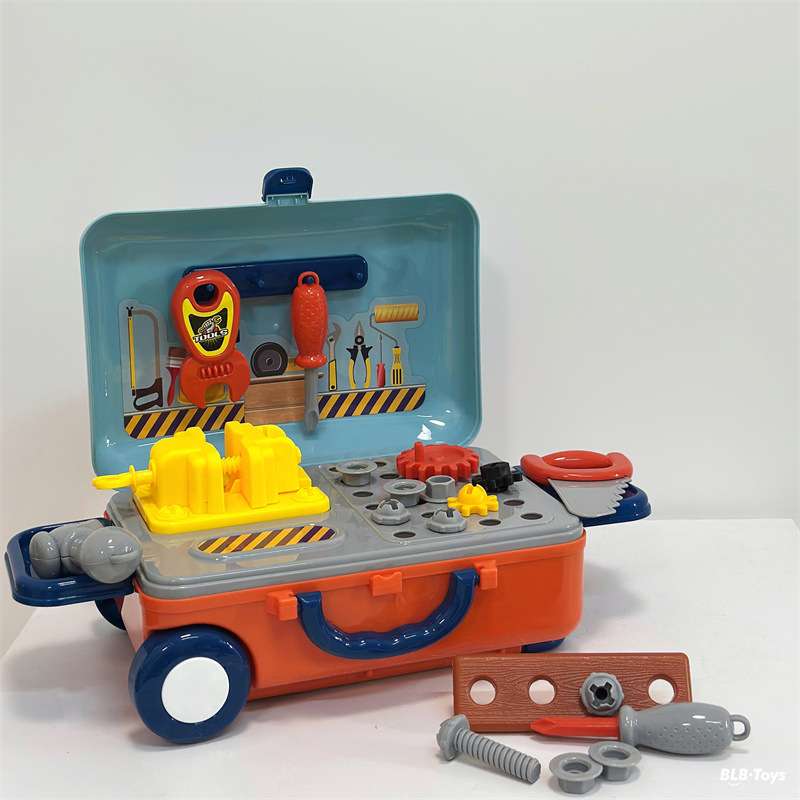 Szimulált konyhai játék készlet edényekkel, doktor és sminkmester szerepekkel, kis kézműves; műanyag fejlesztő játék 4–6 éveseknek