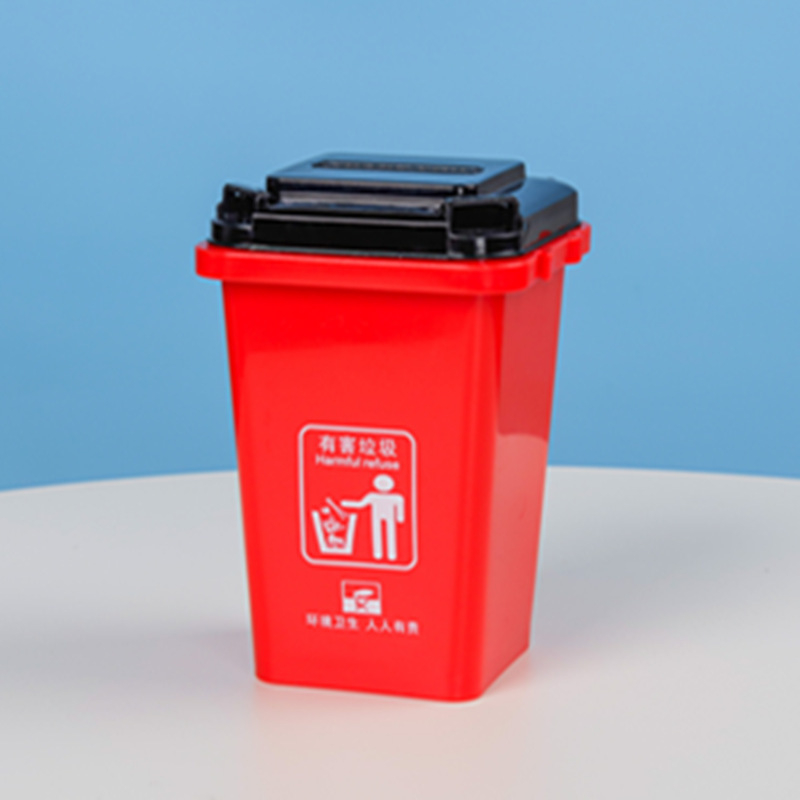 Detská sada hier na triedenie odpadu — 108 kariet, PP materiál, balenie v farebnej krabičke, stolný odpadkový kôš rekvizita pre predškolské vzdelávanie, vek 4–6 rokov