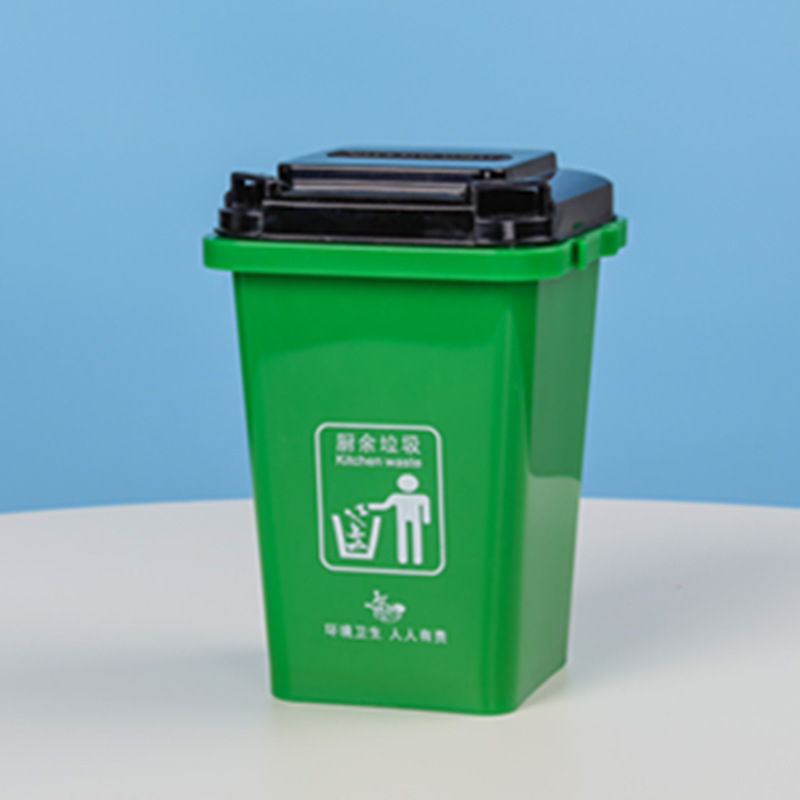 Detská sada hier na triedenie odpadu — 108 kariet, PP materiál, balenie v farebnej krabičke, stolný odpadkový kôš rekvizita pre predškolské vzdelávanie, vek 4–6 rokov