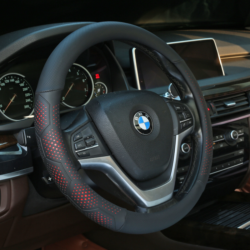 Κάλυμμα τιμονιού αυτοκινήτου, καθολική εφαρμογή, για όλες τις εποχές, επιφάνεια Ice Silk, γενική εγκατάσταση, ωραίο στυλ