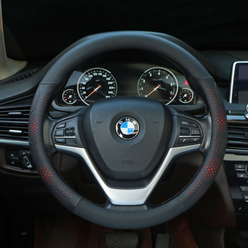 Κάλυμμα τιμονιού αυτοκινήτου, καθολική εφαρμογή, για όλες τις εποχές, επιφάνεια Ice Silk, γενική εγκατάσταση, ωραίο στυλ