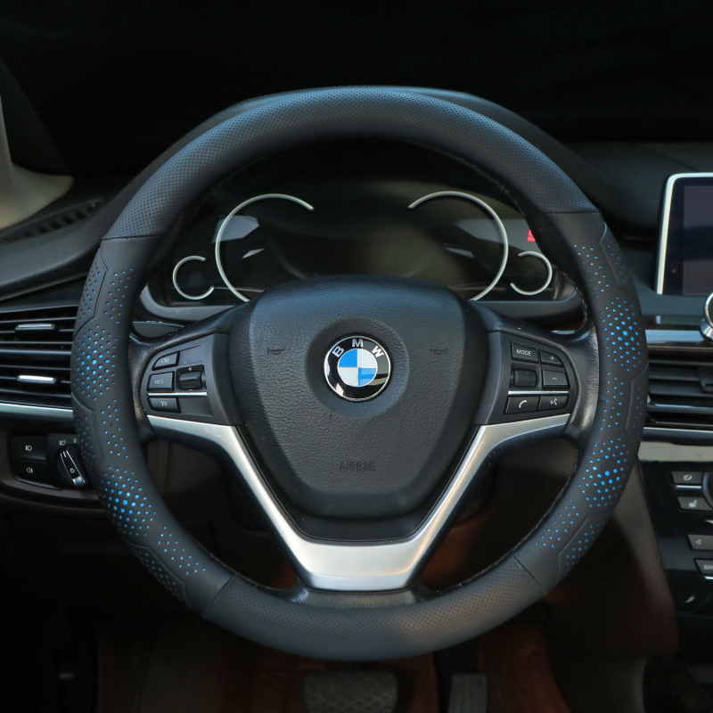 Κάλυμμα τιμονιού αυτοκινήτου, καθολική εφαρμογή, για όλες τις εποχές, επιφάνεια Ice Silk, γενική εγκατάσταση, ωραίο στυλ
