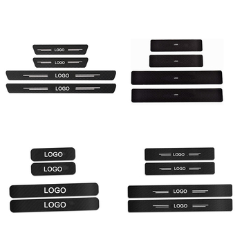 Δάπεδο αυτοκινήτου από ανθρακονήματα και δέρμα – προστατευτικό κατωφλίου ποδιού WEETOOL (Υλικό: Άλλο)